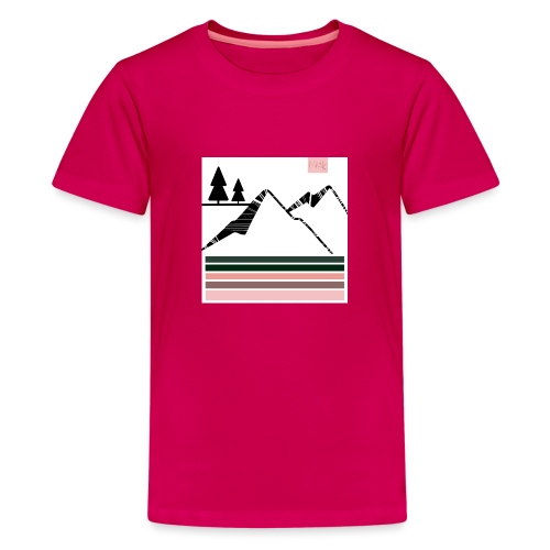 Mountain Design - Kids' Premium T-Shirt