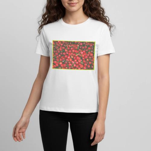Pile of Cherry Fruit Cute Photo. Buy Now - Kids' Premium T-Shirt