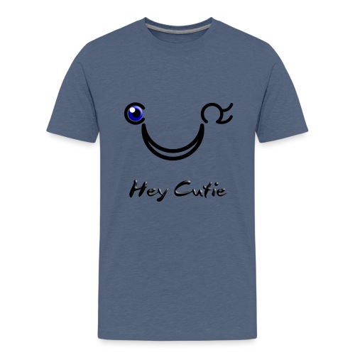 Hey Cutie Blue Eye Wink - Kids' Premium T-Shirt