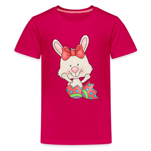 Easter Egg Bunny 6 png - Kids' Premium T-Shirt