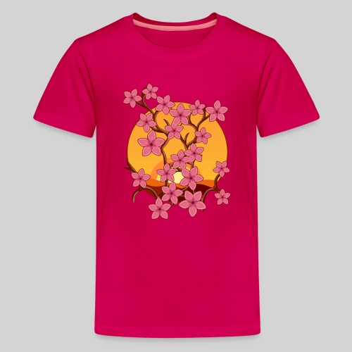 Cherry Blossoms - Kids' Premium T-Shirt