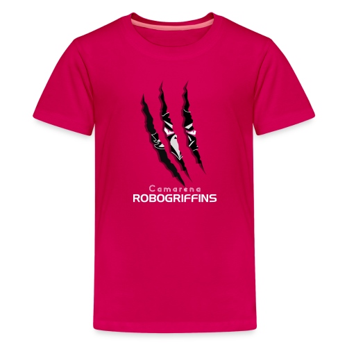 Robgriffin Claw Marks - Pink - Kids' Premium T-Shirt