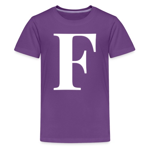 The Letter F - Kids' Premium T-Shirt