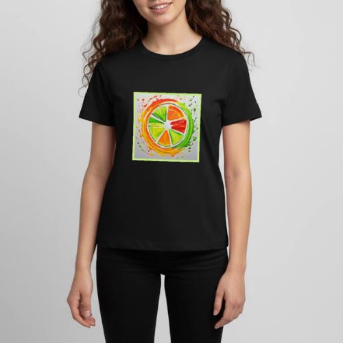 Citrus Splash Design - Kids' Premium T-Shirt
