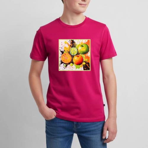 Apple and Citrus Burst - Kids' Premium T-Shirt