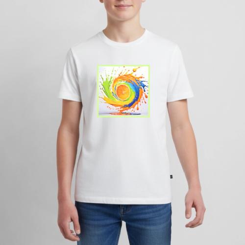 Citrus Splash of Color Design - Kids' Premium T-Shirt