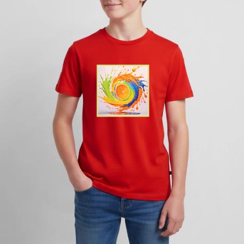 Citrus Splash of Color Design - Kids' Premium T-Shirt