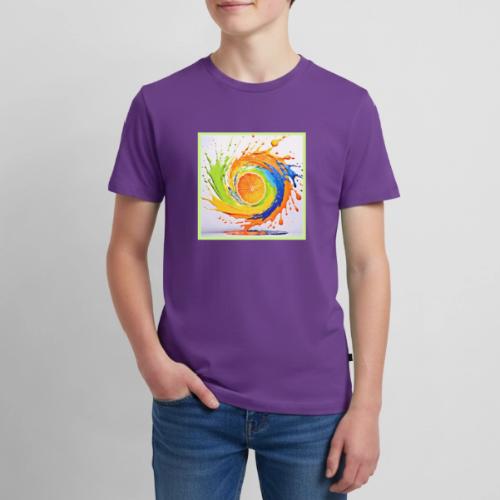 Citrus Splash of Color Design - Kids' Premium T-Shirt