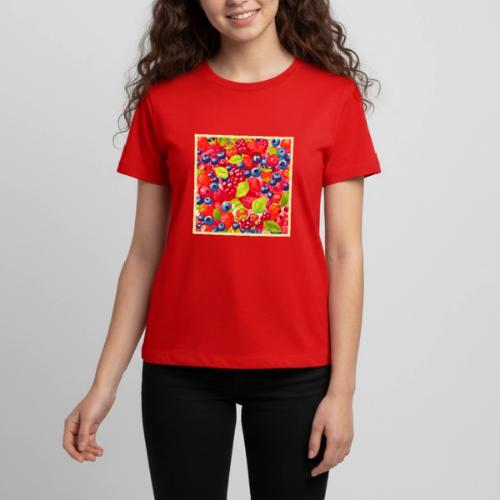 Colorful Berry Pattern - Kids' Premium T-Shirt