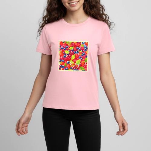 Colorful Berry Pattern - Kids' Premium T-Shirt