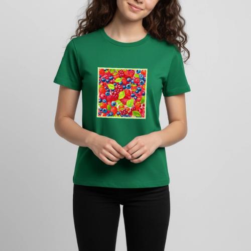 Colorful Berry Pattern - Kids' Premium T-Shirt