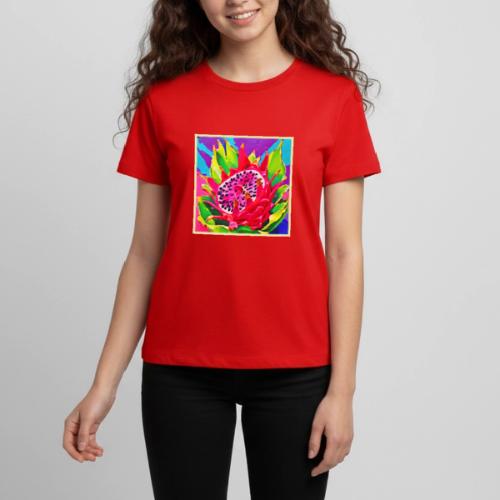 Neon Dragon Fruit Splendor - Kids' Premium T-Shirt