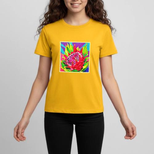 Neon Dragon Fruit Splendor - Kids' Premium T-Shirt