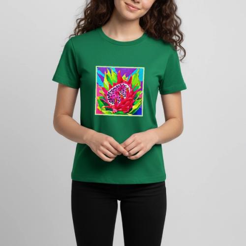 Neon Dragon Fruit Splendor - Kids' Premium T-Shirt