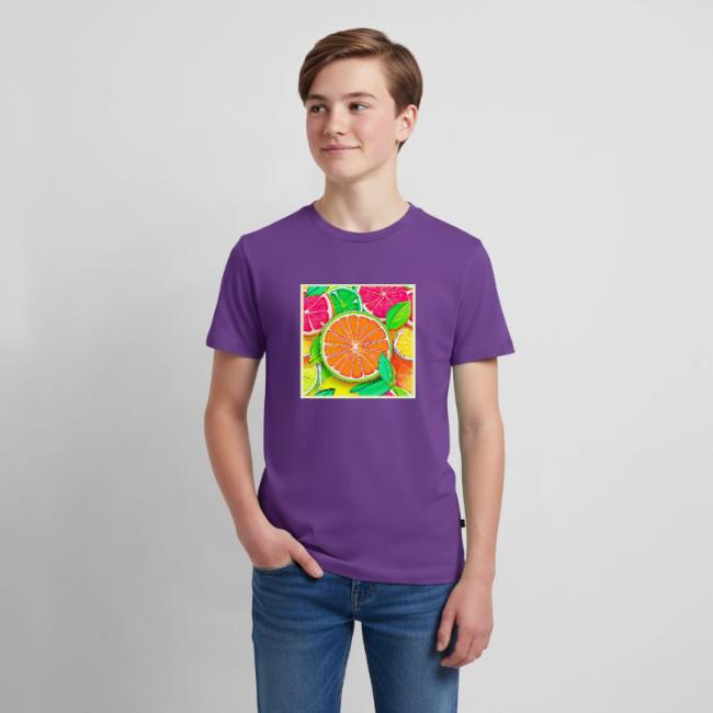 Colorful Citrus Pop Art