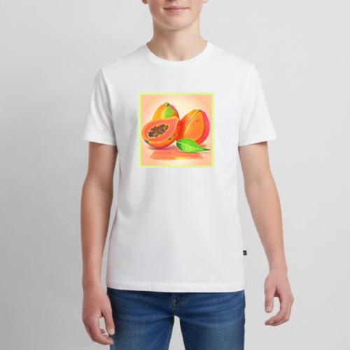Sliced Papaya Freshness - Kids' Premium T-Shirt