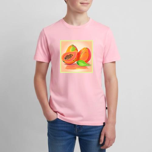 Sliced Papaya Freshness - Kids' Premium T-Shirt