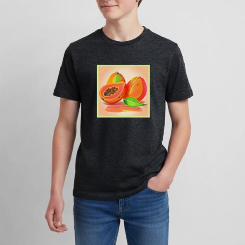 Sliced Papaya Freshness - Kids' Premium T-Shirt