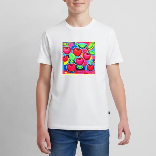 Pop Art Cherry Burst - Kids' Premium T-Shirt
