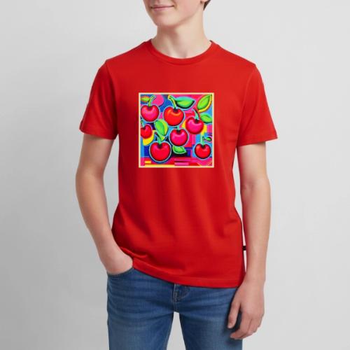 Pop Art Cherry Burst - Kids' Premium T-Shirt