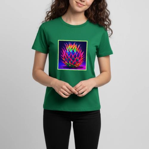 Electric Neon Dragon Fruit - Kids' Premium T-Shirt