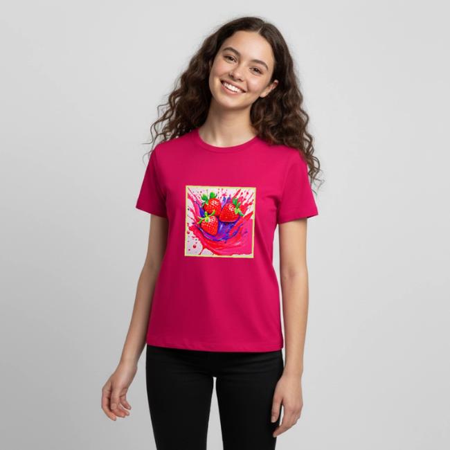 Vibrant Strawberry Splash