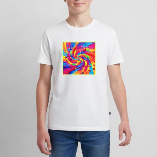 Colorful Fruit Vortex - Kids' Premium T-Shirt