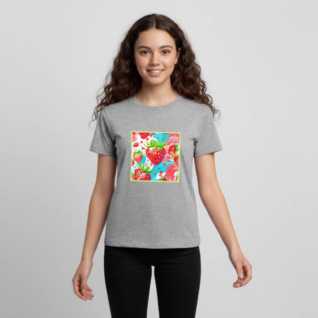 Strawberry Splash Pattern