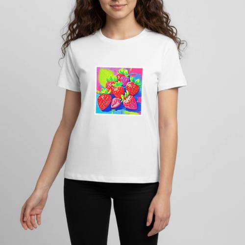 Pop Art Strawberries - Kids' Premium T-Shirt