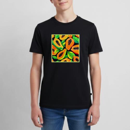 Tropical Papaya Paradise - Kids' Premium T-Shirt