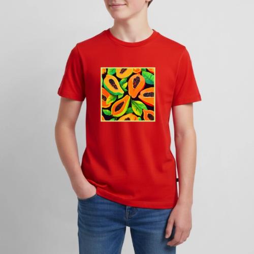 Tropical Papaya Paradise - Kids' Premium T-Shirt