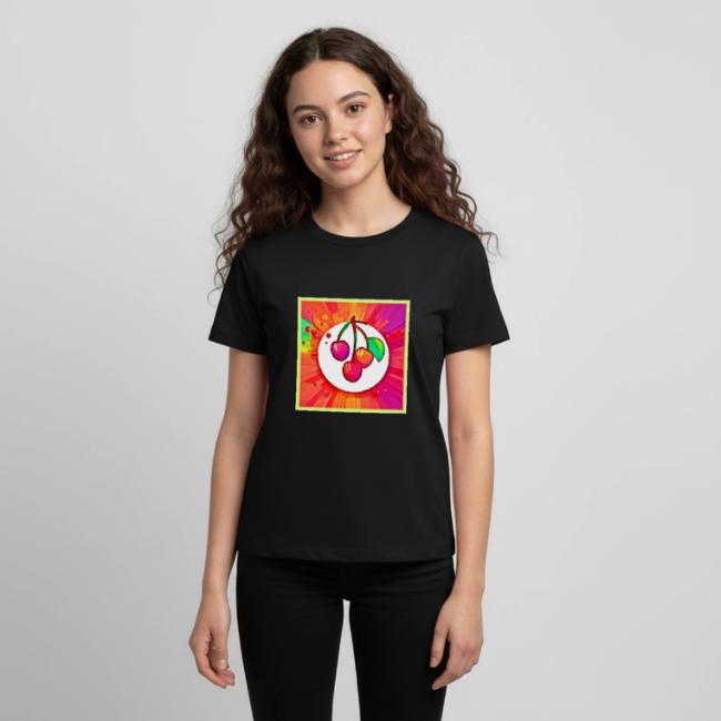 Cherry Pop Art Burst