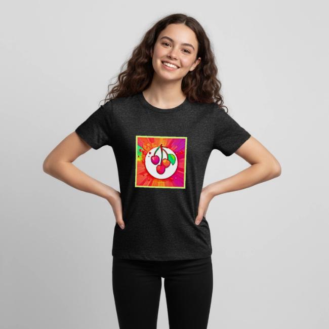Cherry Pop Art Burst