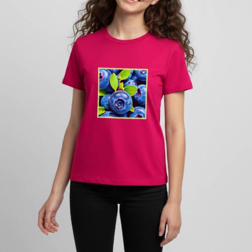 Fresh Blueberries Close-Up - Kids' Premium T-Shirt