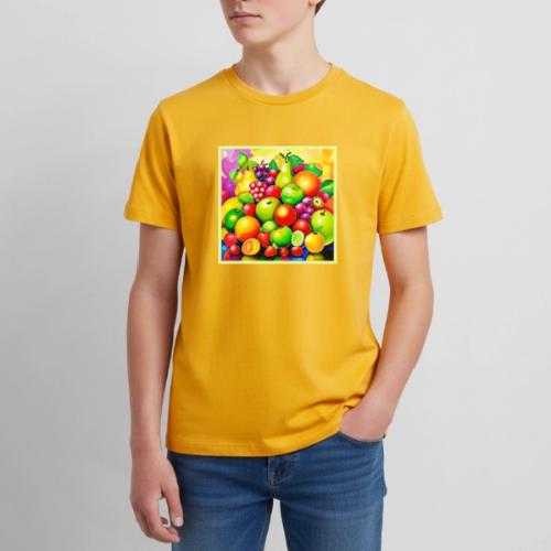 Vibrant Fruit Medley Art - Kids' Premium T-Shirt