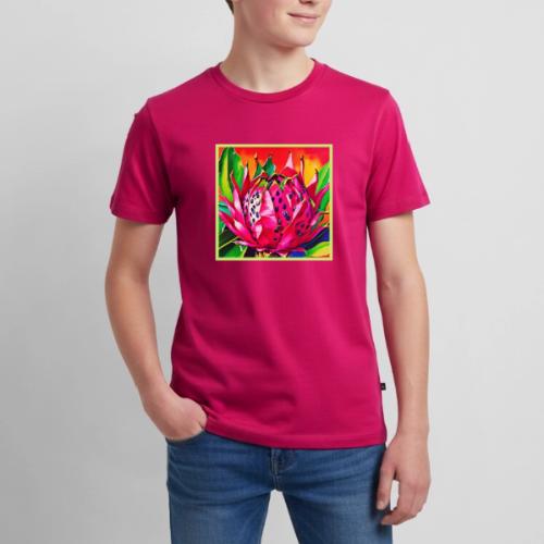 Exotic Dragon Fruit Bloom - Kids' Premium T-Shirt