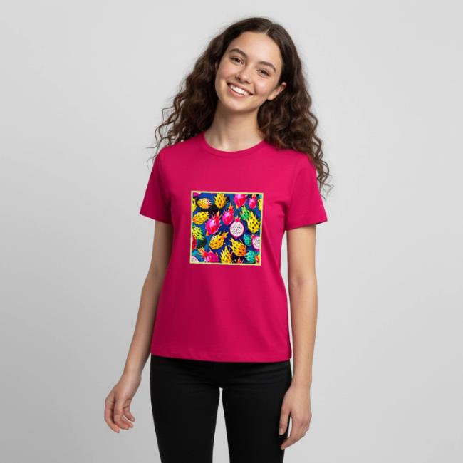 Dragon Fruit Pattern Art