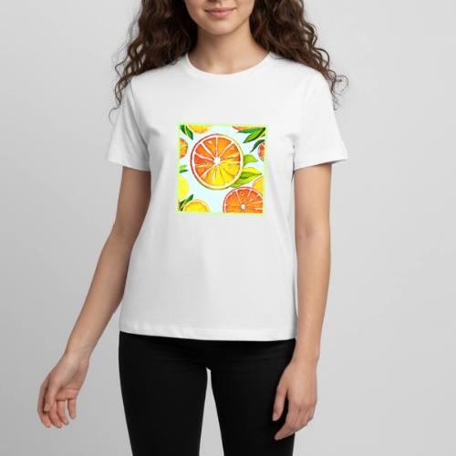 Orange Slice: Citrus Art - Kids' Premium T-Shirt