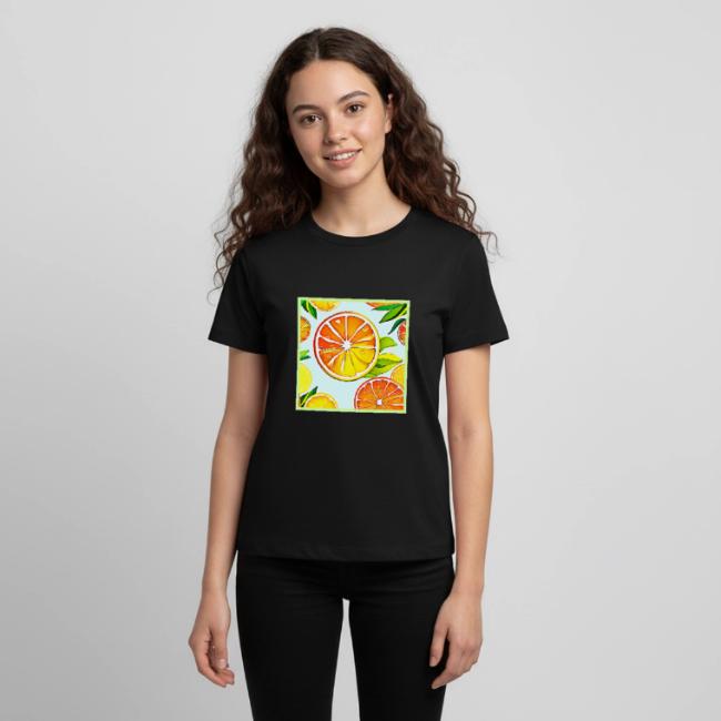 Orange Slice: Citrus Art