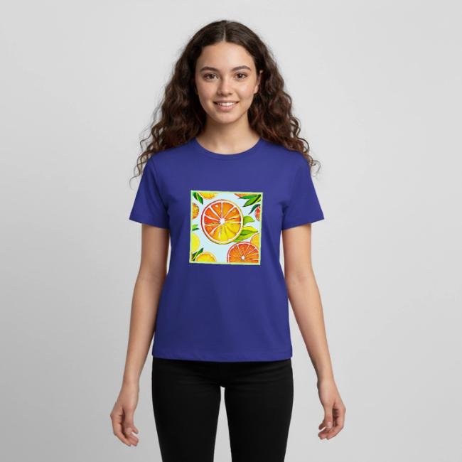Orange Slice: Citrus Art