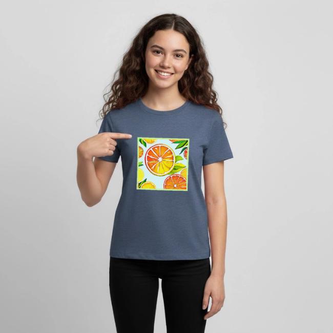 Orange Slice: Citrus Art