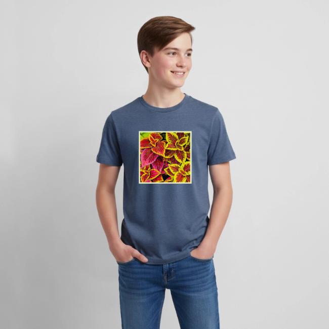 Coleus Leaf Burst Design