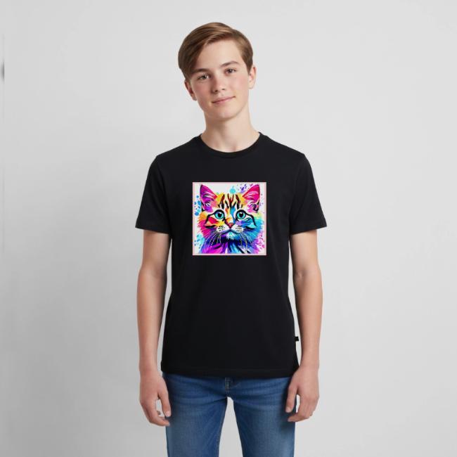 Vivid Kitty Vibes Design