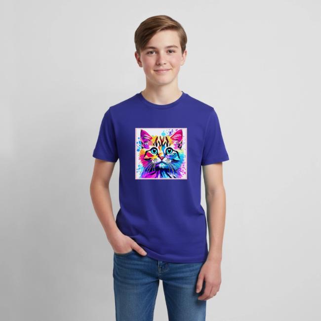 Vivid Kitty Vibes Design