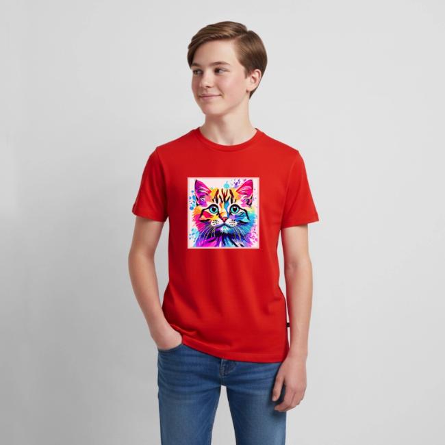 Vivid Kitty Vibes Design