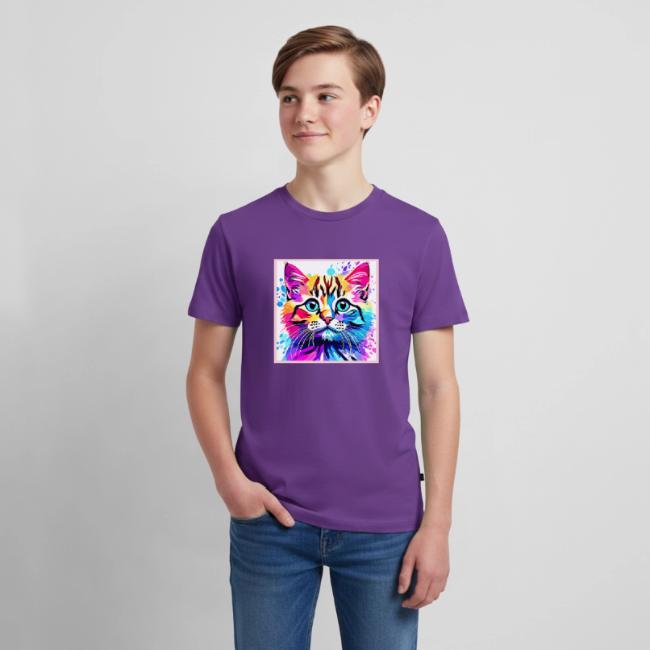 Vivid Kitty Vibes Design