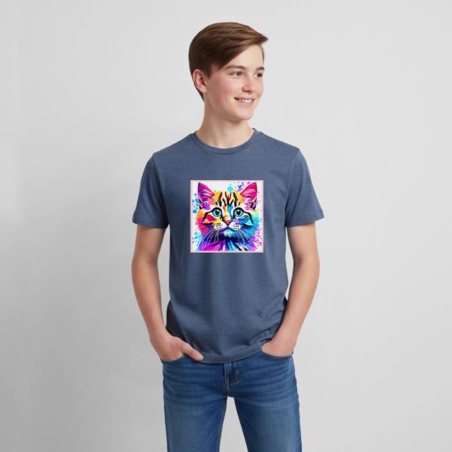 Vivid Kitty Vibes Design
