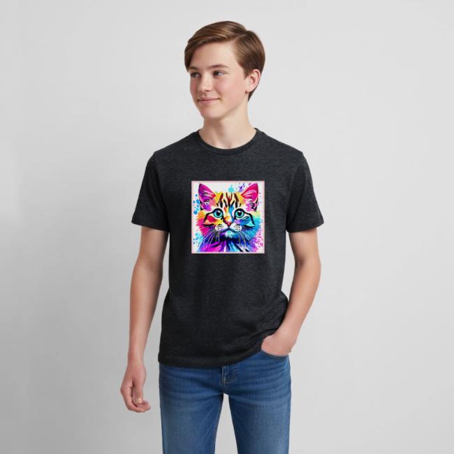 Vivid Kitty Vibes Design