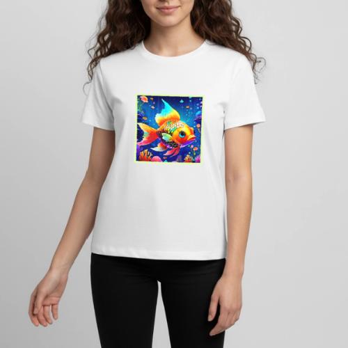 Rainbow Ocean Reef Fish Design - Kids' Premium T-Shirt