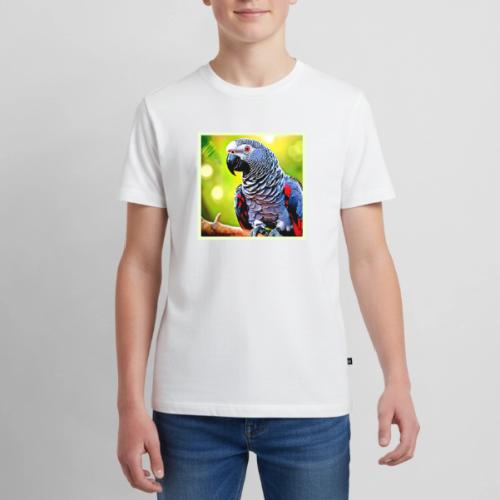 Talking African Grey Parrot - Kids' Premium T-Shirt
